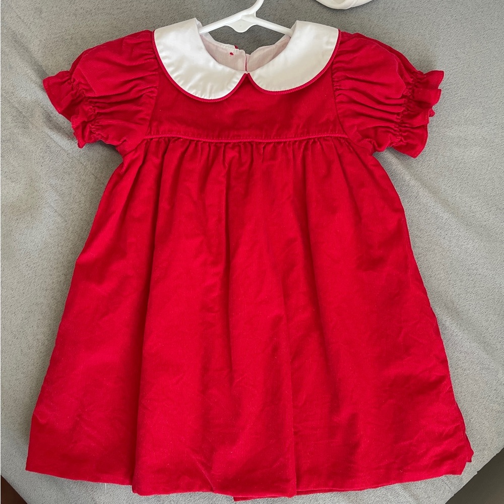 The Beaufort Bonnet Company Red Velvet Dress